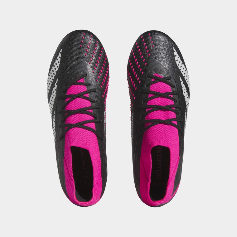 black pink and blue nike football boots