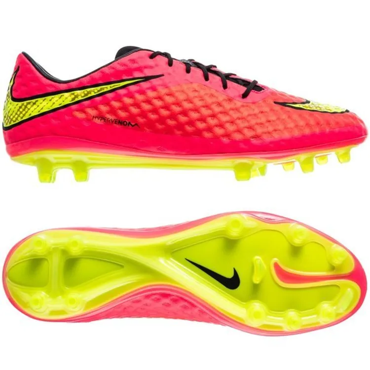 NIKE Hypervenom Phantom Ⅱ FG 26cm Nike Hypervenom Phantom II FG Volt/Black/Hyper Turquoise